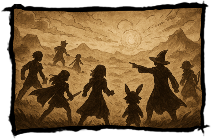 The gathering of Pangya's heroes